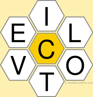 Spelling Bee &#34;Hive&#34; Board for September 30, 2020