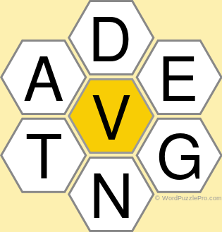 Spelling Bee &#34;Hive&#34; Board for June 2, 2022