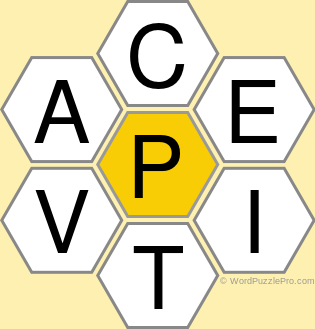 Spelling Bee &#34;Hive&#34; Board for August 11, 2022