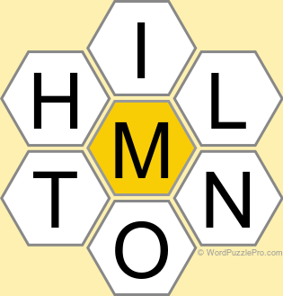 Spelling Bee &#34;Hive&#34; Board for June 26, 2023