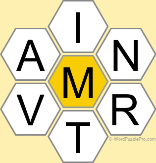 Spelling Bee &#34;Hive&#34; Board for August 3, 2023