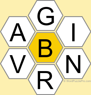 Spelling Bee &#34;Hive&#34; Board for November 28, 2023