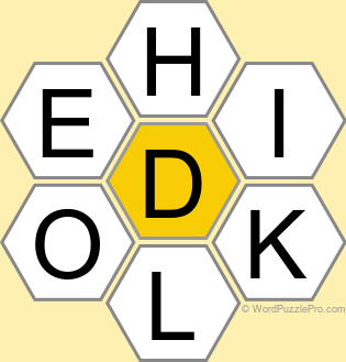 Spelling Bee &#34;Hive&#34; Board for January 5, 2024