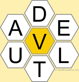 Spelling Bee &#34;Hive&#34; Board for March 29, 2024