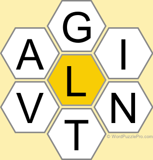 Spelling Bee &#34;Hive&#34; Board for May 16, 2024