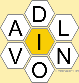 Spelling Bee &#34;Hive&#34; Board for June 15, 2024